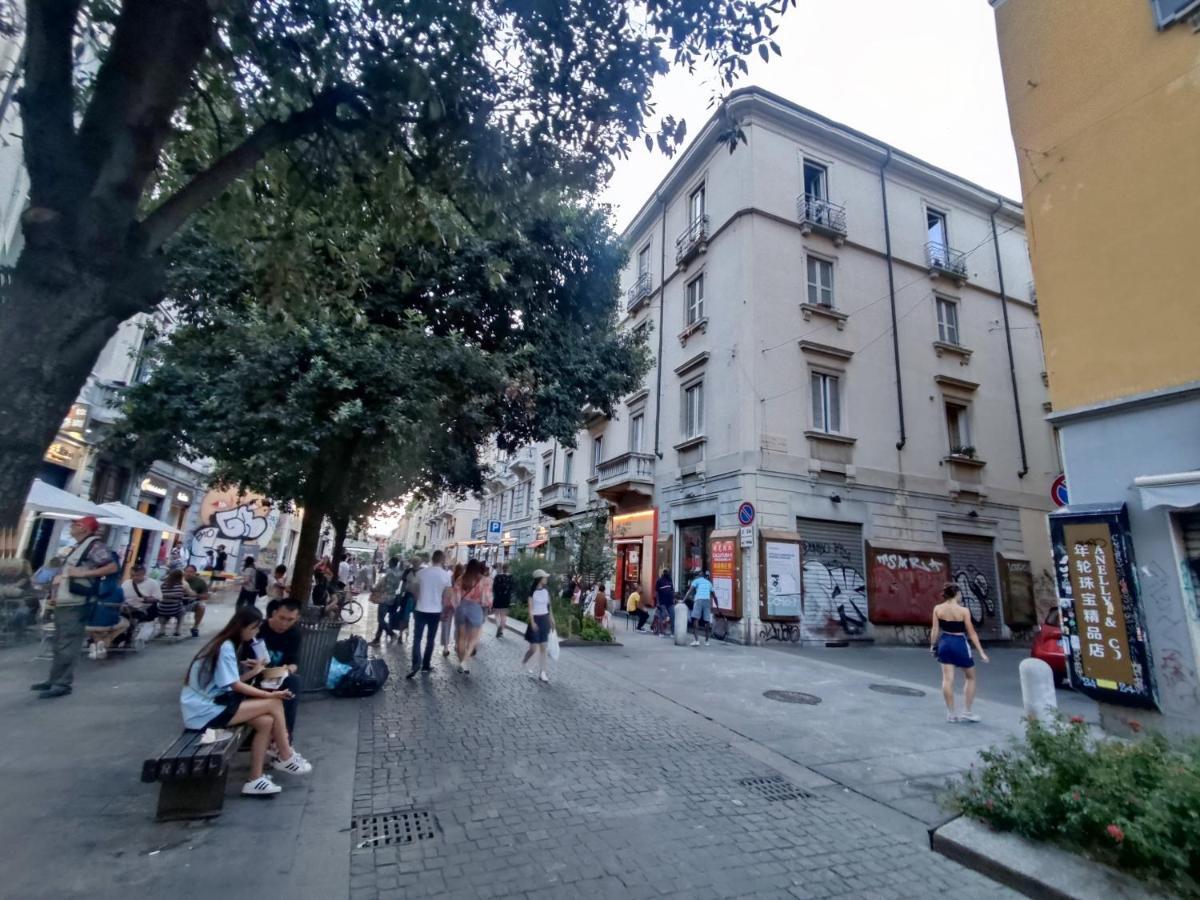 Isola Di Chinatown Bilocale Storico Nel Cuore Di Milano, Comfort E Stile Autentico Con 3 Letti Extra Large Экстерьер фото
